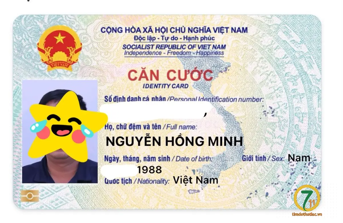 🆘 Rơi ví giấy tờ ở Hà Nội tên Nguyễn Hồng Minh 1988