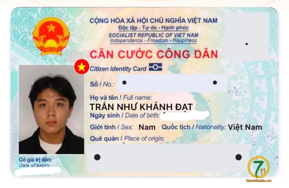 ‼️Hồ Chí Minh: Tìm ví giấy tờ có tên Trần Như Khánh Đạt