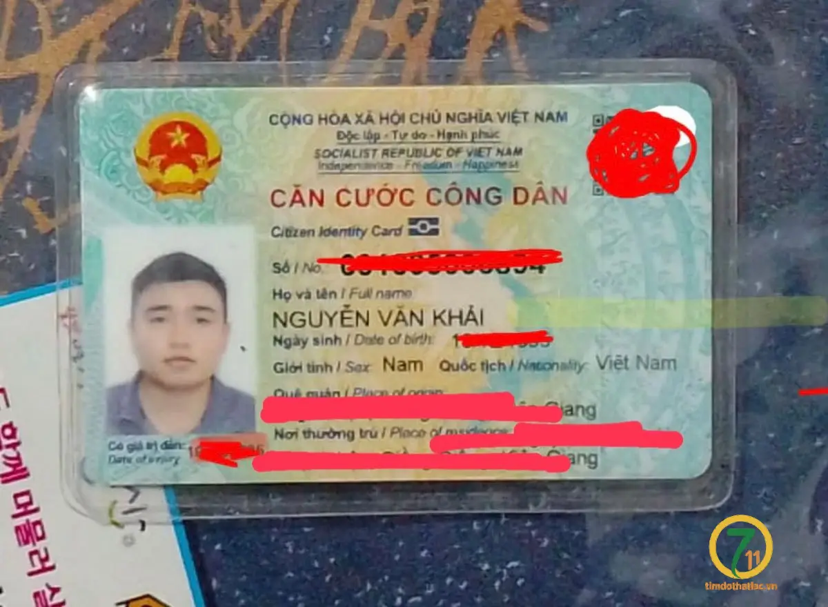 Rơi ví Hồ Chí Minh tên Nguyễn Văn Khải