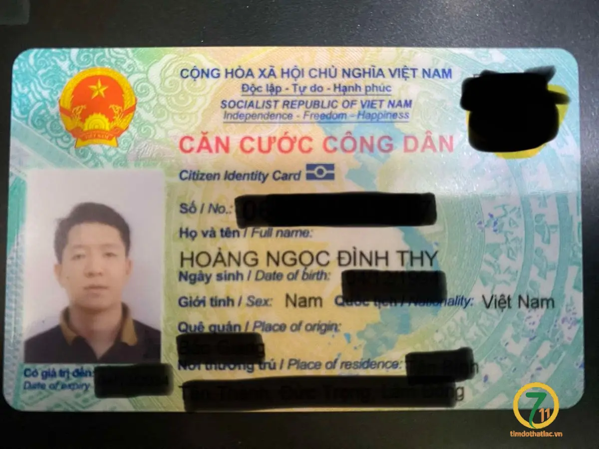 🆘 Rơi ví giấy tờ ở Vũng Tàu tên Hoàng Ngọc Đình Thy 1994
