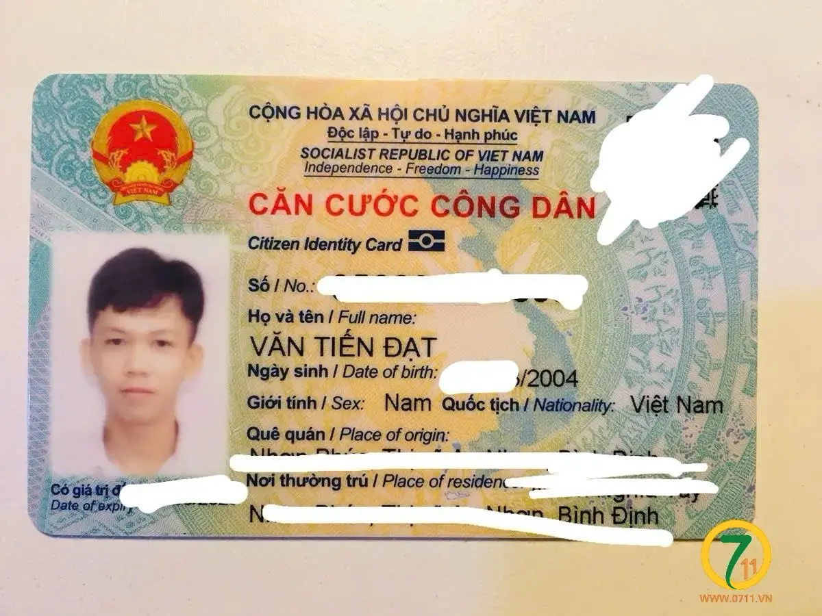 🆘 Rơi ví giấy tờ ở TPHCM tên Văn Tiến Đạt