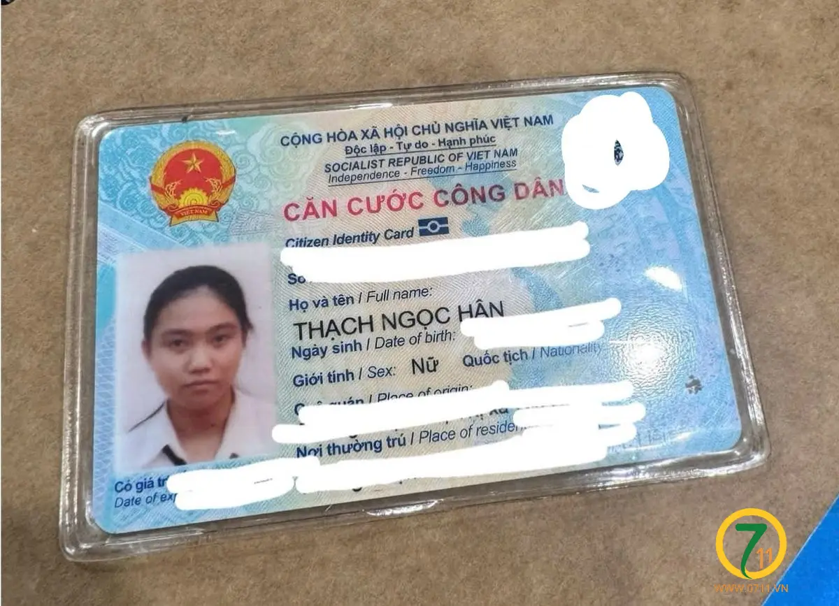 🆘 Rơi ví giây tờ ở Cần Thơ tên Thạch Ngọc Hân