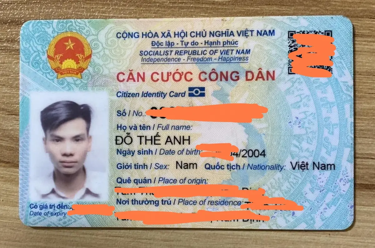 📌rơi ví tại Hà Nội tên Đỗ Thế Anh 2004