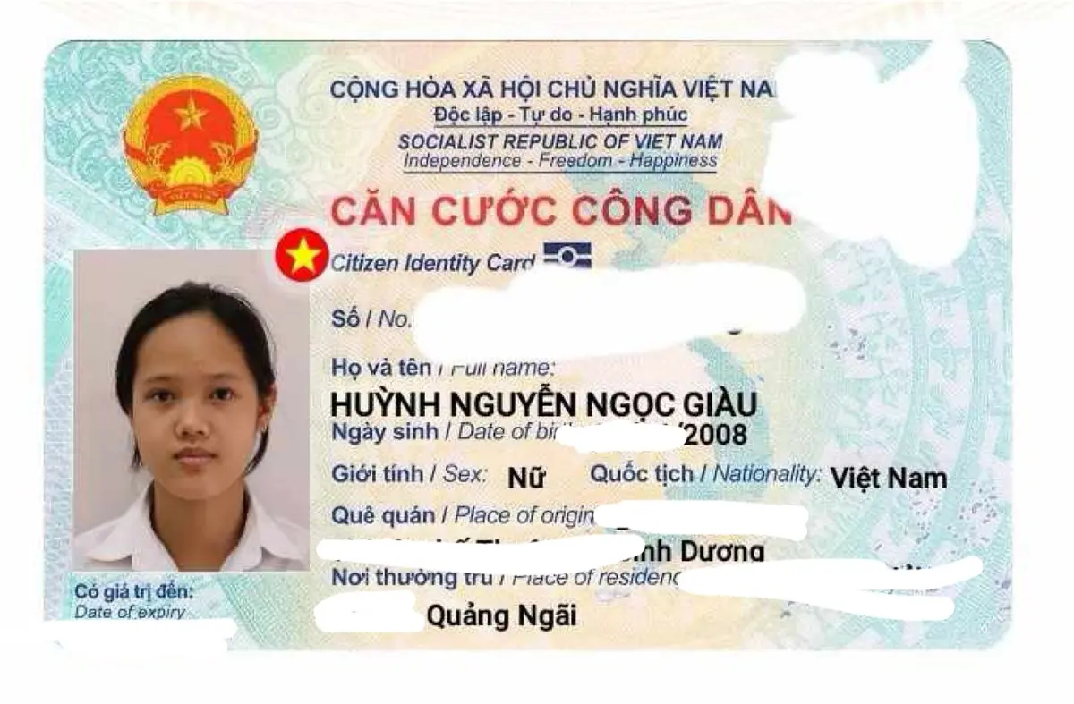 🆘 Rơi ví giấy tờ ở Đà Nẵng tên Huỳnh Nguyễn Ngọc Giàu 2008