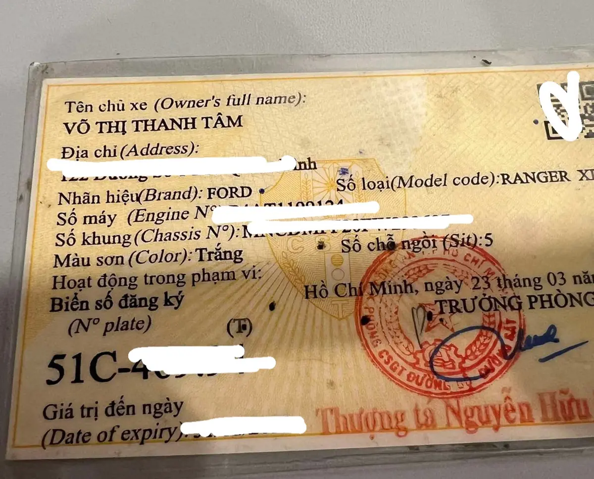 Rơi ví ở Hồ Chí Minh tên Nguyễn Công Linh